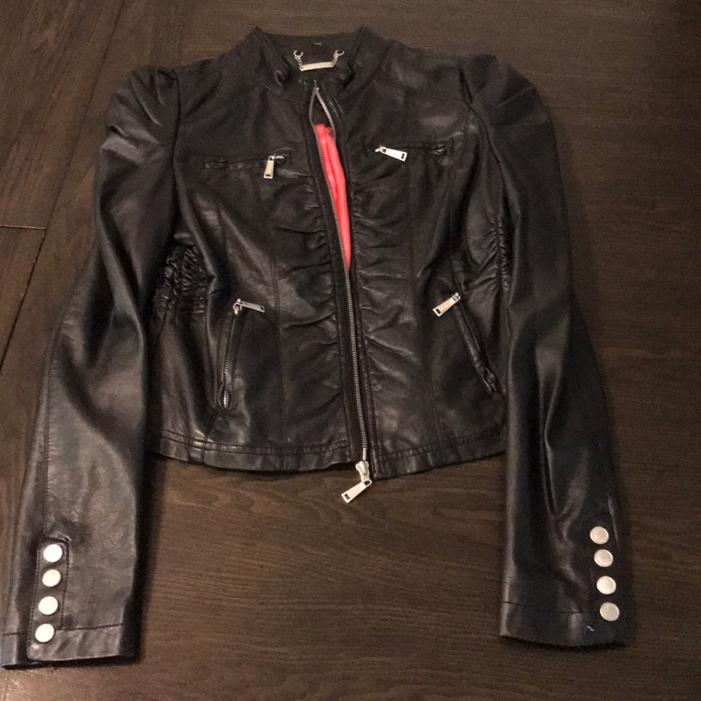Vegan leather Jacket